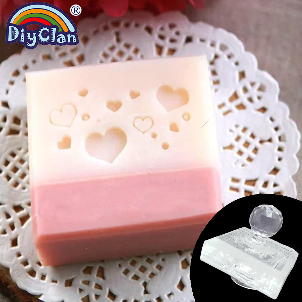 Soap Making Websites - Jantung Bentuk Handmade Sabun Cap Transparan