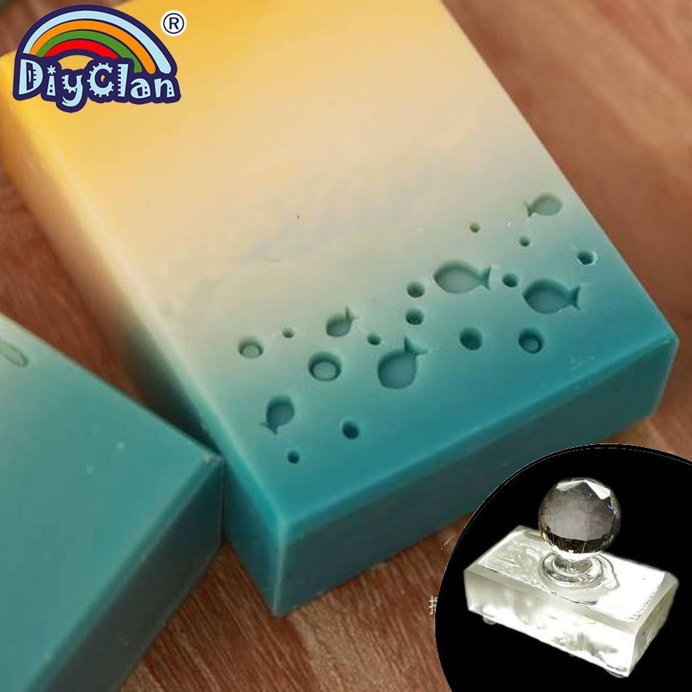 Soap Making Websites - Stempel Sabun Akrilik Buatan Tangan Motif