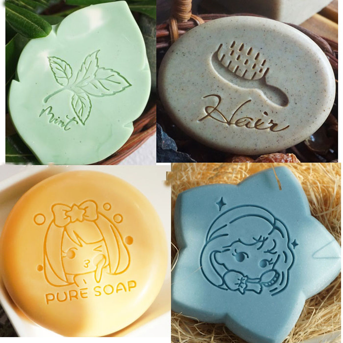 Soap Making Websites - Stempel sabun akrilik transparan untuk pembuatan