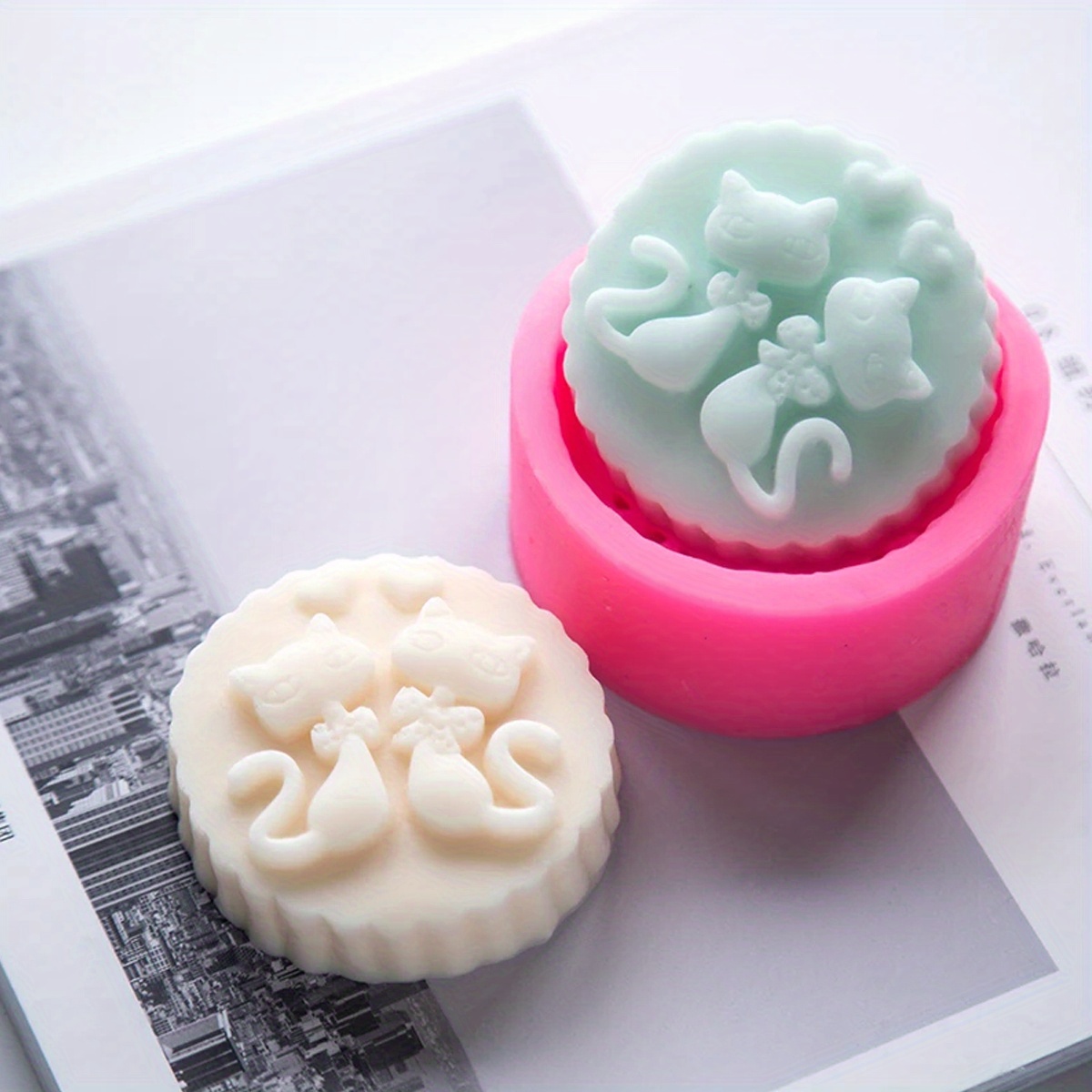 Soap Making Lye - 1 Buah Cetakan Sabun Silikon Bentuk