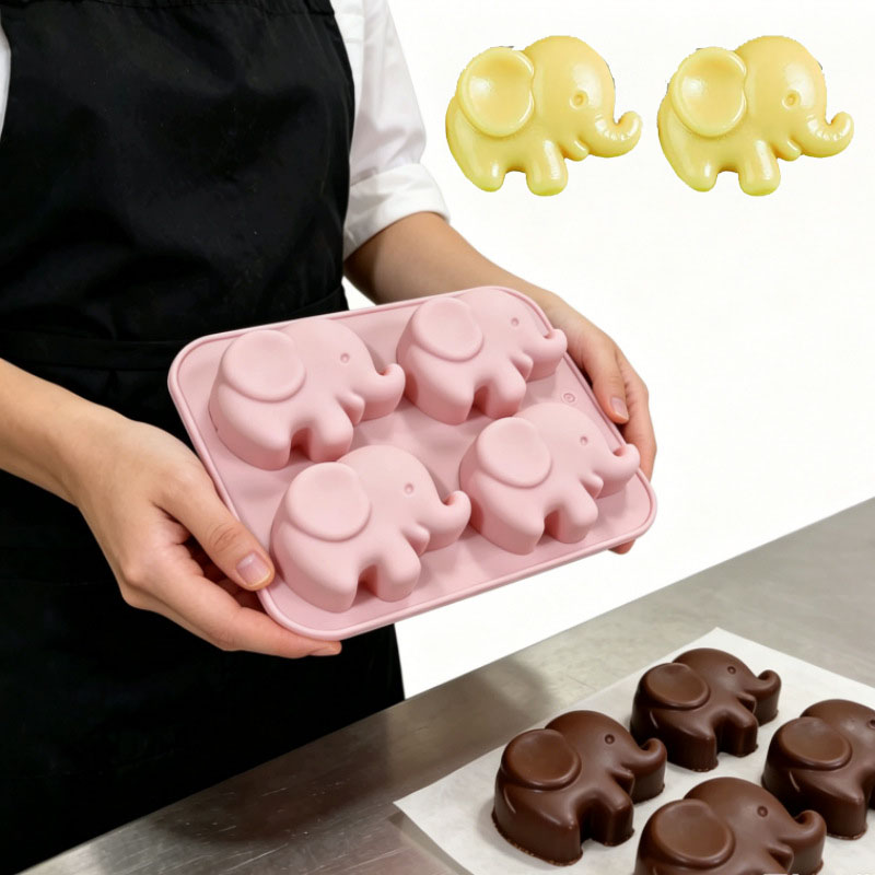 Soap Making Websites - Cetakan Silikon Gajah 3D untuk Perlengkapan