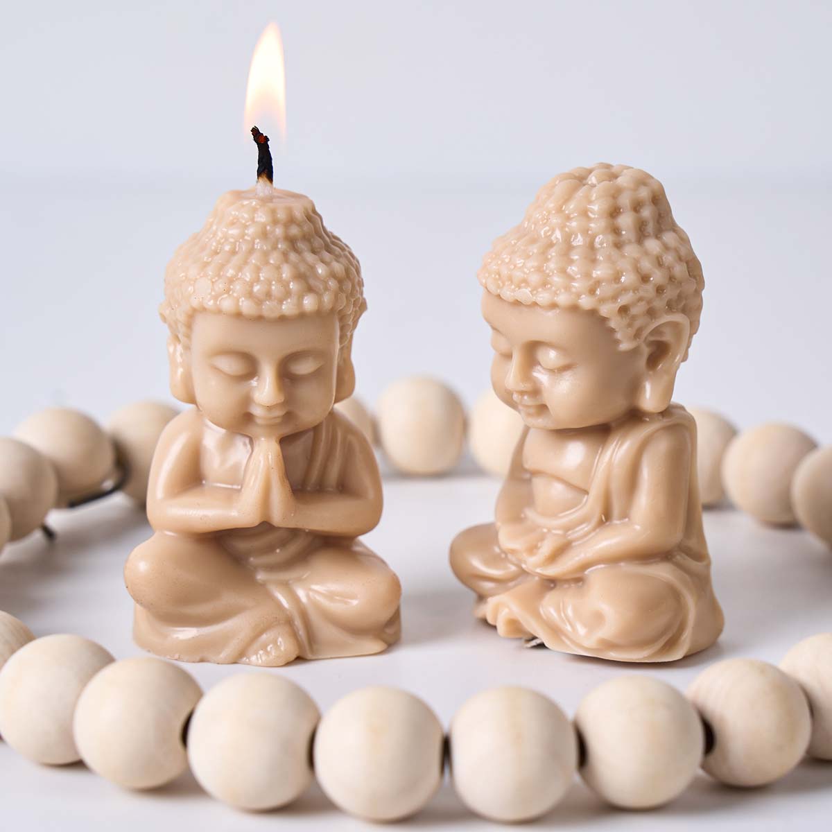 Soap Making Instructions - Cetakan Lilin Silikon Buddha Kecil DIY