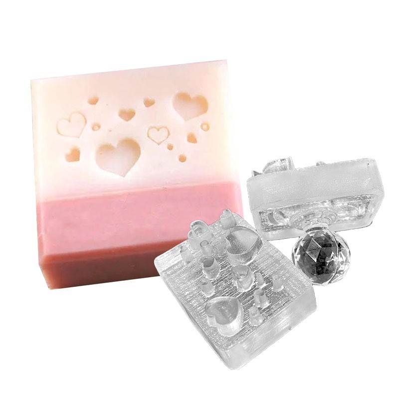 Jantung Bentuk Handmade Sabun  - Soap Making Websites ulasan dan harga