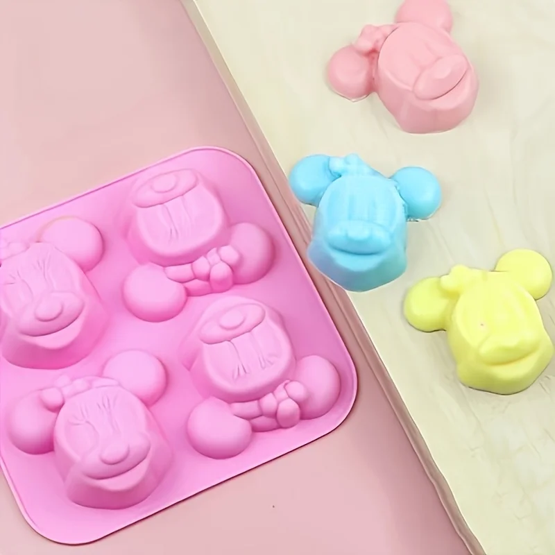 1 buah cetakan kartun Minnie,  - Soap Making Instructions ulasan dan harga