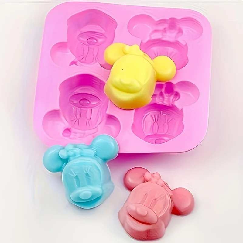1 buah cetakan kartun Minnie,  - Soap Making Instructions ulasan dan harga
