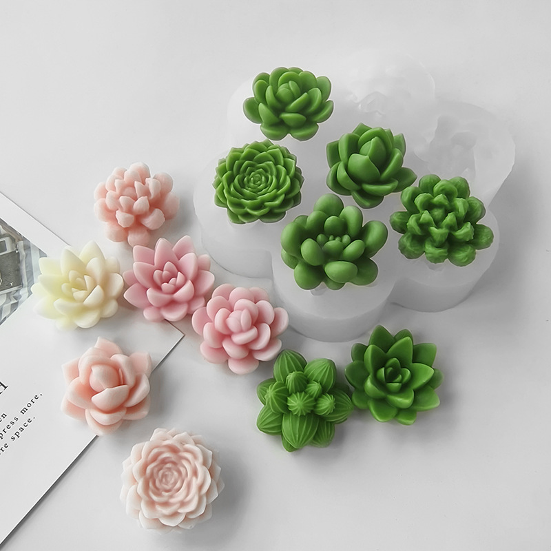 Cetakan Silikon Kaktus Sukulen - Soap Making Scents ulasan dan harga