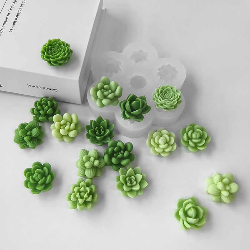 Cetakan Silikon Kaktus Sukulen - Soap Making Scents ulasan dan harga