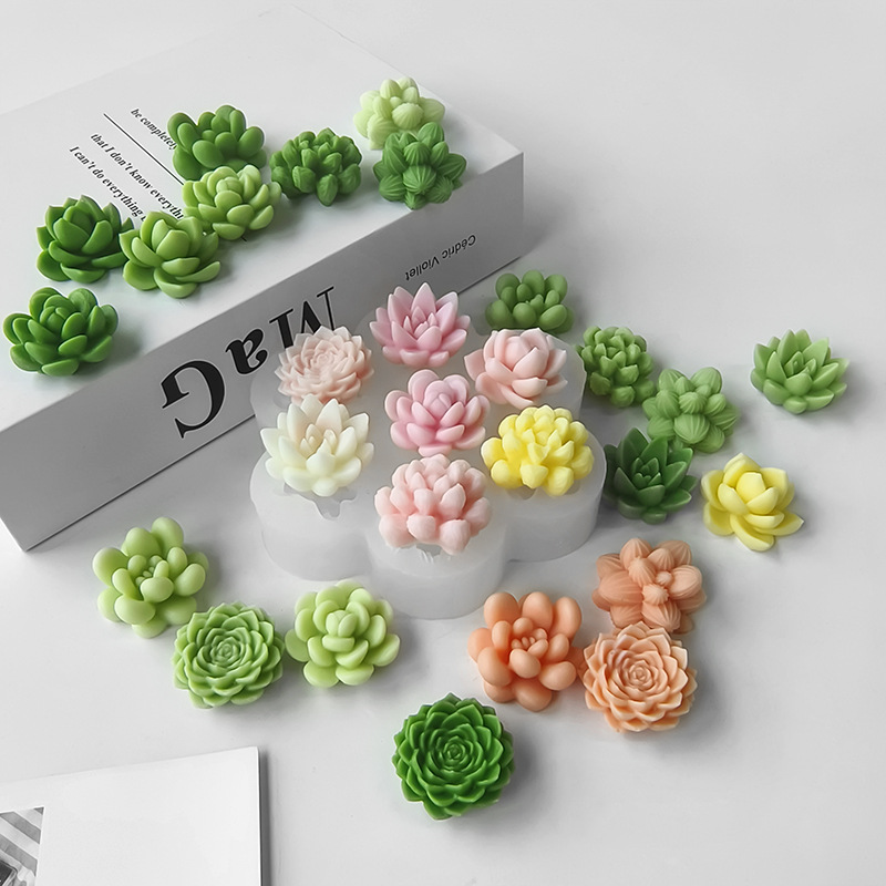 Cetakan Silikon Kaktus Sukulen - Soap Making Scents ulasan dan harga