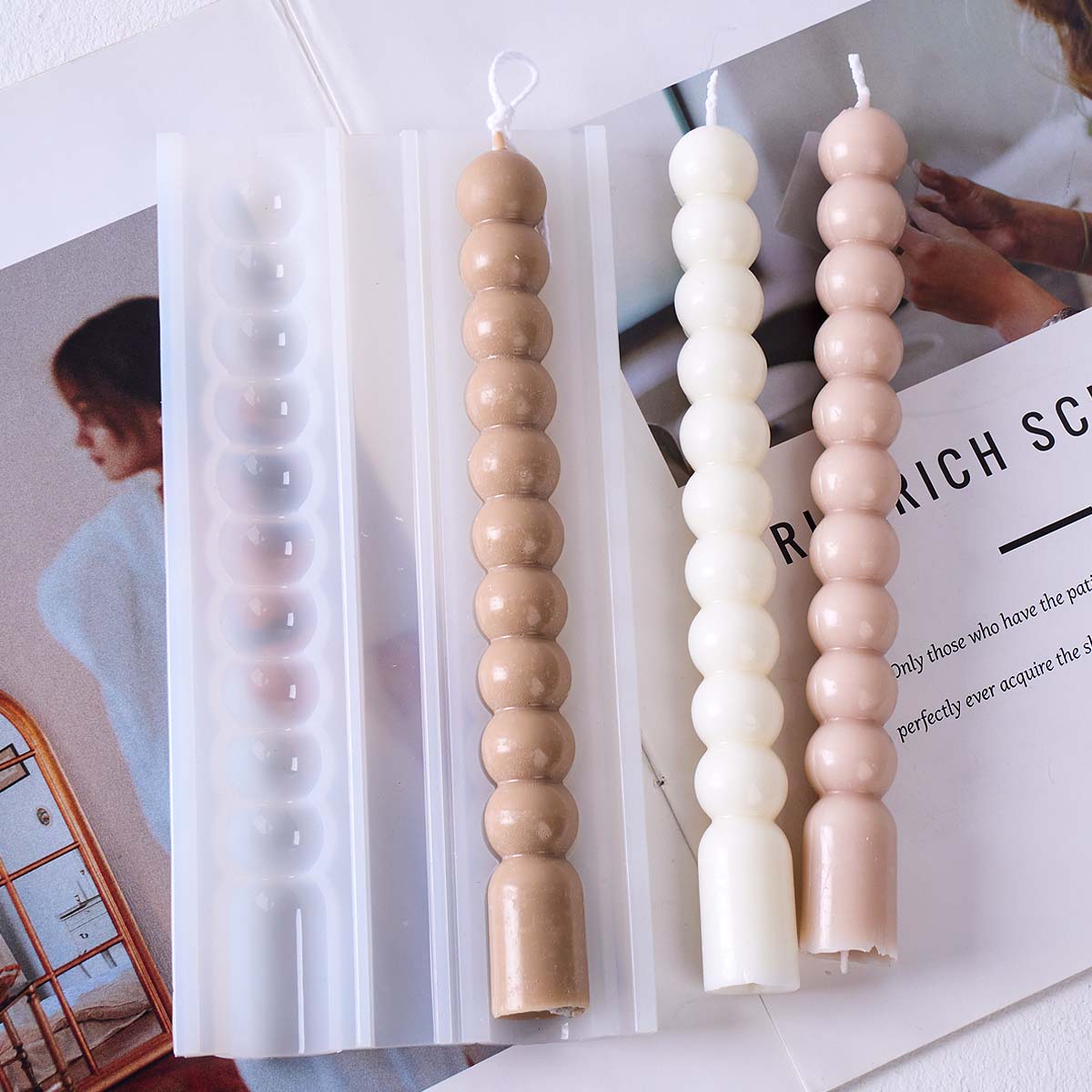 Cetakan Silikon Lilin Pilar Ma - Soap Making Scents ulasan dan harga
