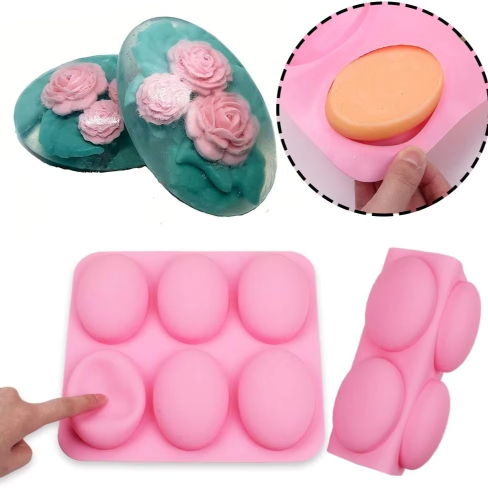 Cetakan Silikon 6 Lubang untuk - Soap Making Websites ulasan dan harga