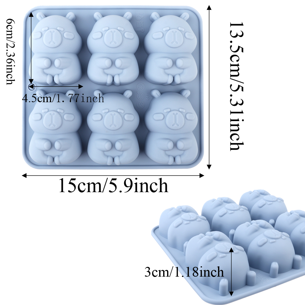 1 Cetakan Kue Silikon Berbentu - Soap Making Lye ulasan dan harga