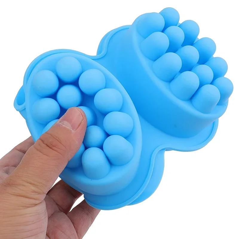 Cetakan sabun silikon 4-lubang - Soap Making Websites ulasan dan harga