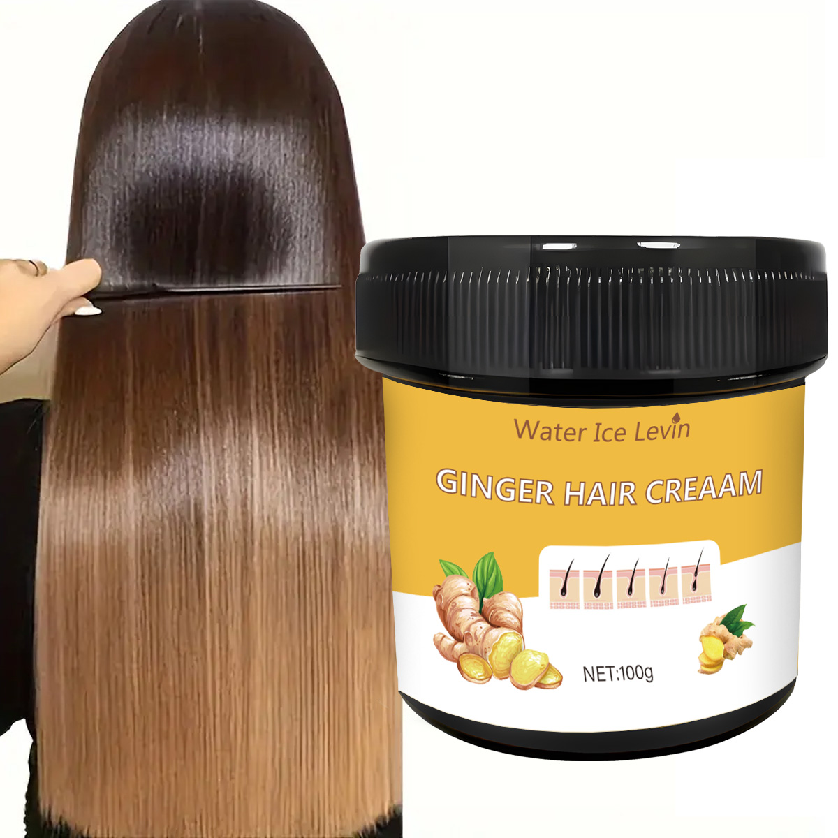 Krim Rambut Beraroma Jahe, Kon - Coconut Oil Refined ulasan dan harga