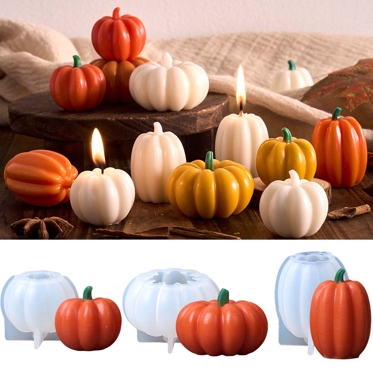 Cetakan Silikon Labu Halloween - Soap Making Scents ulasan dan harga