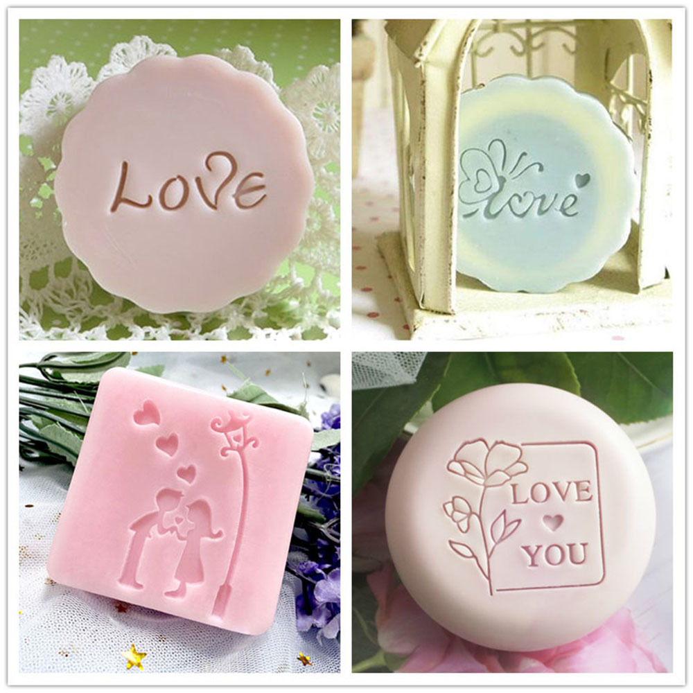 LOVE Word Valentine 'S Day Flo - Soap Making Websites ulasan dan harga