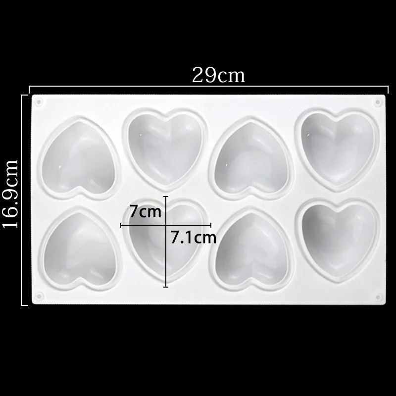Love Heart cetakan sabun silik - Soap Making Instructions ulasan dan harga