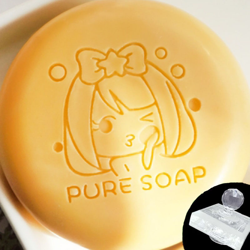 Stempel sabun akrilik transpar - Soap Making Websites ulasan dan harga