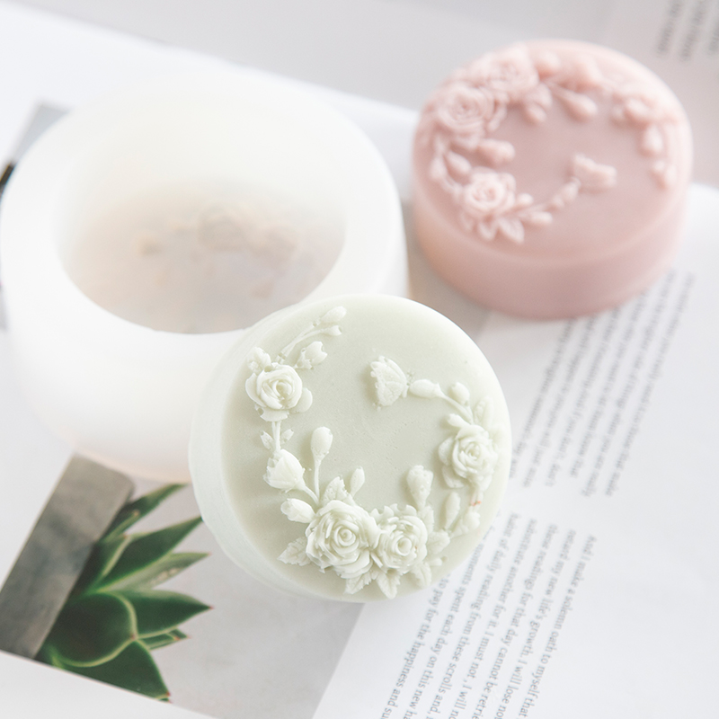 Bentuk Bulat Bunga Mawar Buata - Soap Making Scents ulasan dan harga