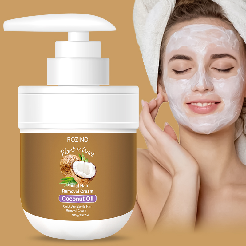Krim Penghilang Bulu Bibir Roz - Coconut Oil Refined ulasan dan harga