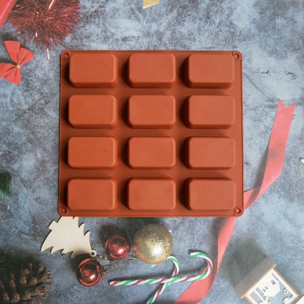 Cetakan sabun silikon persegi  - Soap Making Lye ulasan dan harga