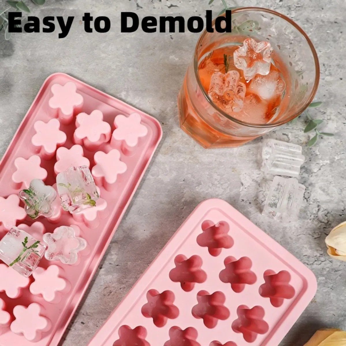 1 Buah Baki Es Batu Bunga deng - Soap Making Websites ulasan dan harga