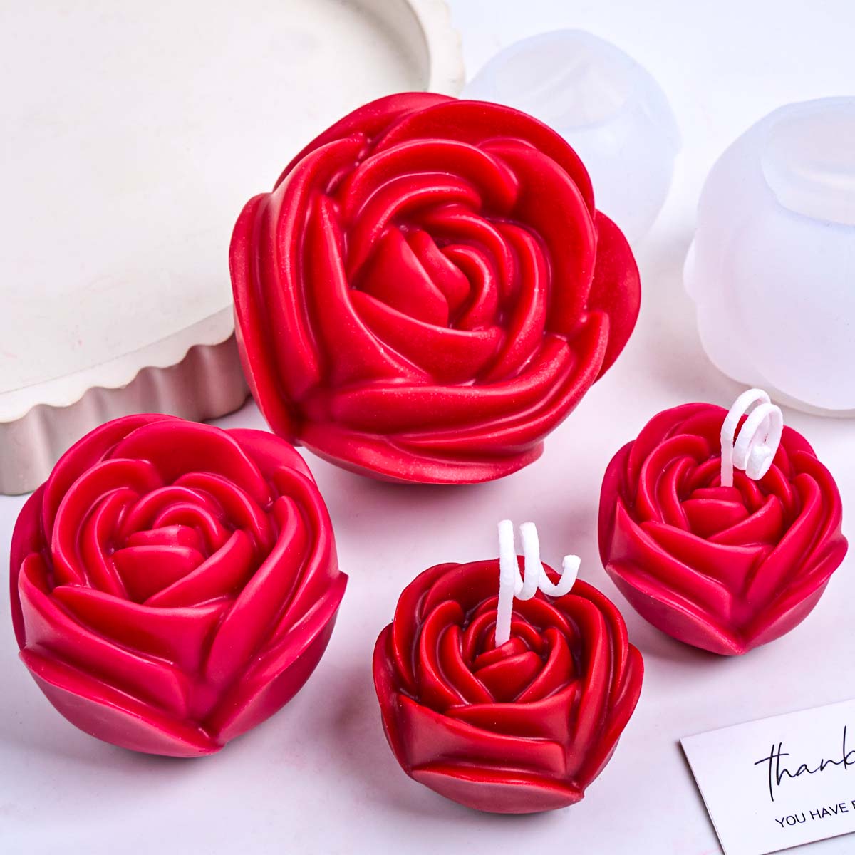 Cetakan Lilin Silikon Bentuk B - Soap Making Scents ulasan dan harga