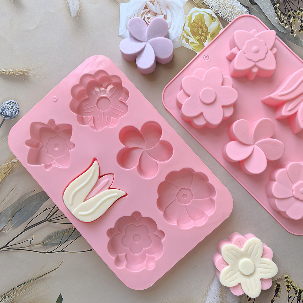 Cetakan Silikon Bentuk Bunga B - Soap Making Instructions ulasan dan harga