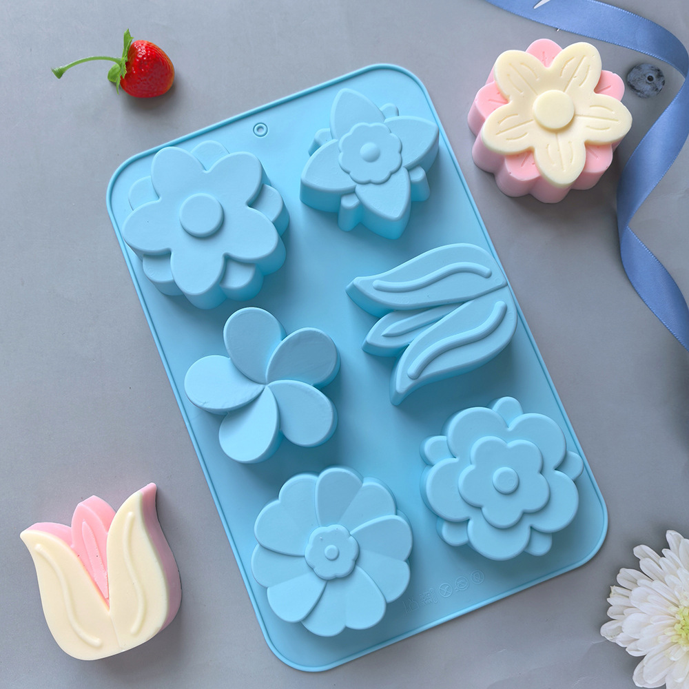 Cetakan Silikon Bentuk Bunga B - Soap Making Instructions ulasan dan harga