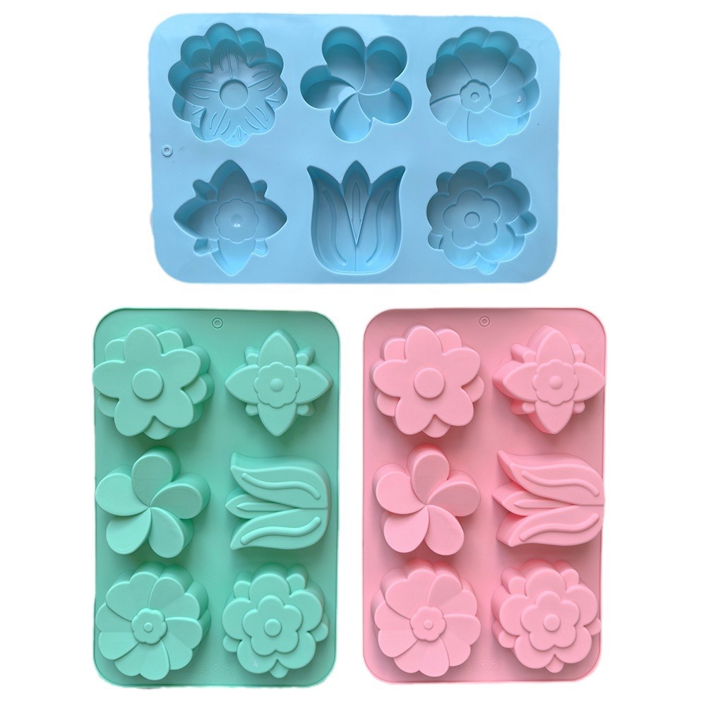 Cetakan Silikon Bentuk Bunga B - Soap Making Instructions ulasan dan harga