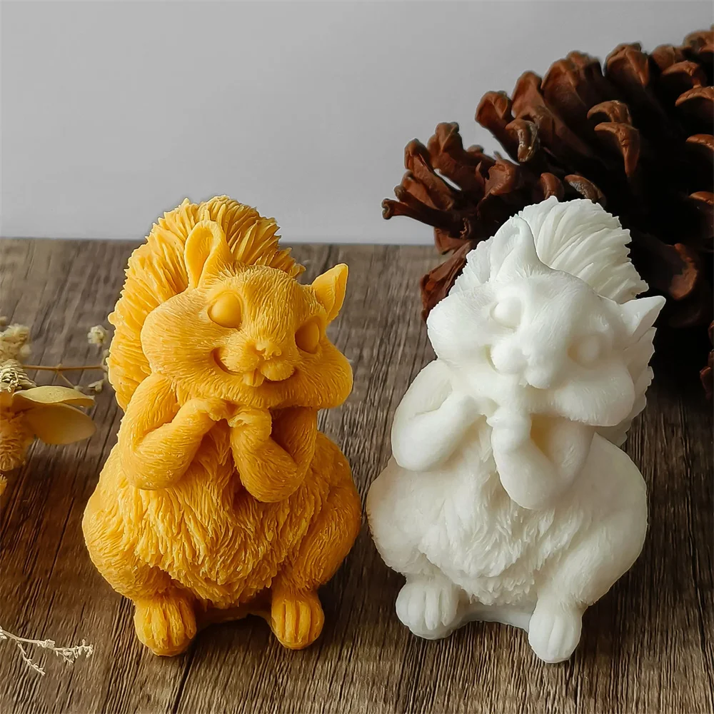 Cetakan Silikon Lilin Tupai Lu - Soap Making Scents ulasan dan harga