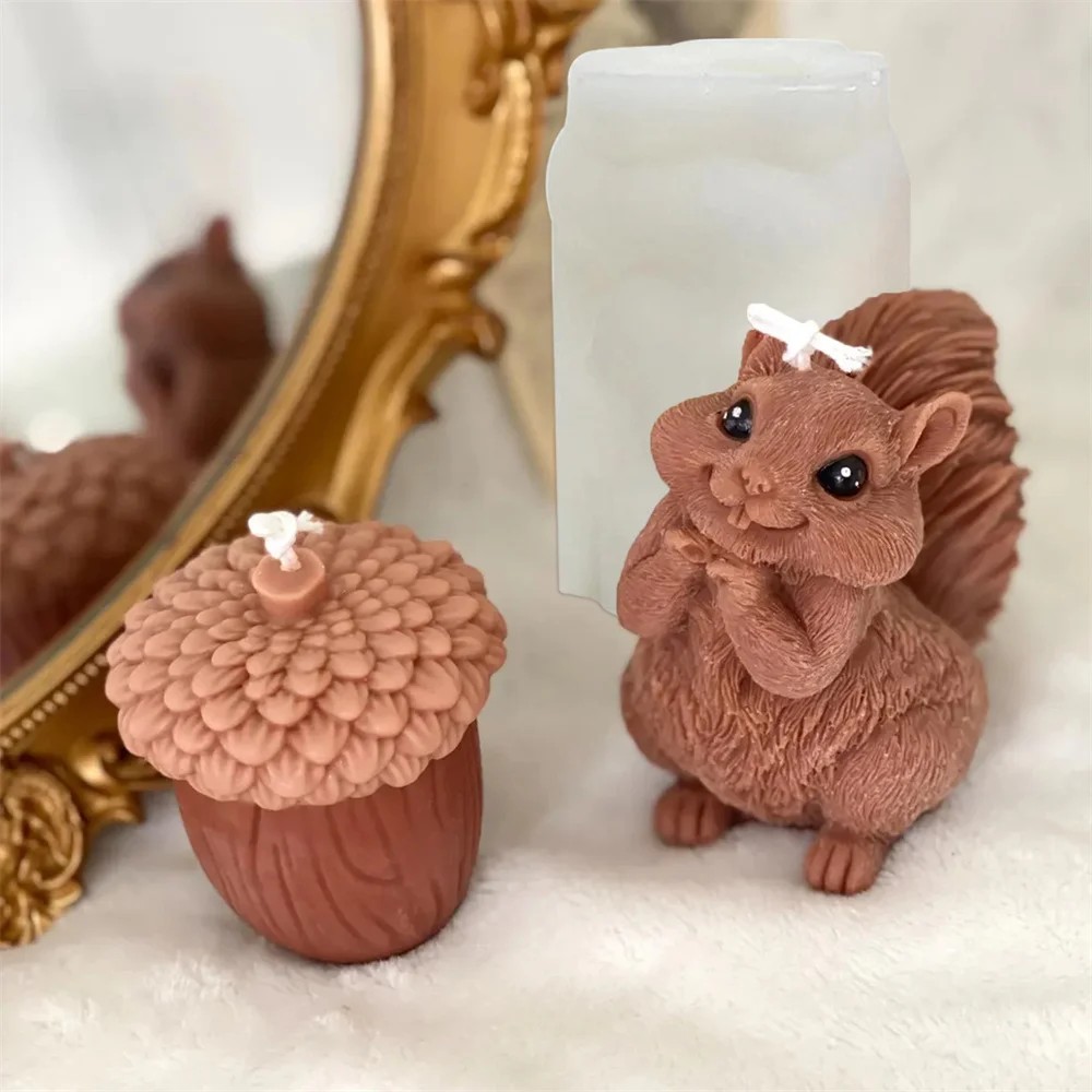 Cetakan Silikon Lilin Tupai Lu - Soap Making Scents ulasan dan harga