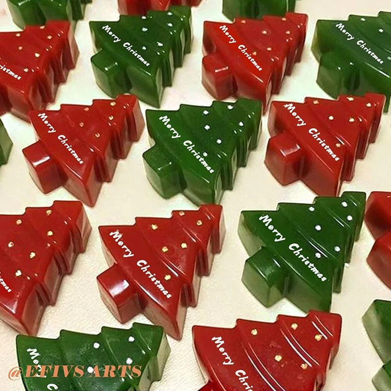 Cetakan Silikon Pohon Natal un - Soap Making Websites ulasan dan harga